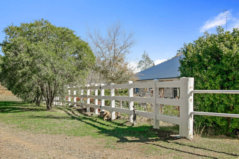 PVC Fencing Queensland 3 Rail boundary fence