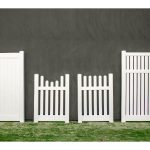 PVC Fencing Queensland gate display
