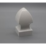 PVC Fencing Queensland gothic post cap