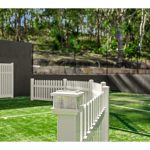 PVC Fencing Queensland Solar Light Cap